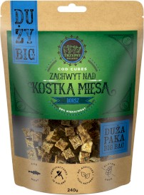 TRZYPSY Duży Zachwyt Nad Kostką Mięsa Dorsz 240g - Zdjęcie główne