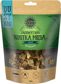 TRZYPSY Duży Zachwyt Nad Kostką Mięsa Łosoś 80g - Zdjęcie główne