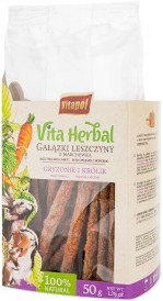 VITAPOL Vita Herbal Gałązki Leszczyny z Marchewką 50g - Zdjęcie nr 3