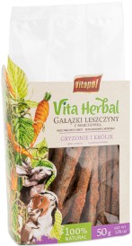 VITAPOL Vita Herbal Gałązki Leszczyny z Marchewką 50g - Zdjęcie główne
