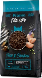 FITMIN Cat For Life Adult Fish / Chicken 8kg - Zdjęcie główne