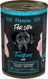 FITMIN Dog For Life Turkey Indyk 400g - Zdjęcie główne