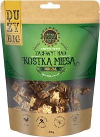 TRZYPSY Duży Zachwyt Nad Kostką Mięsa Kurczak 80g - Zdjęcie główne