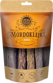 HAPPY SNACKY TRZYPSY Mordoklejki Koza 70g - Zdjęcie główne