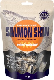 TRZYPSY Psie Bałtyckie Mini Twister ze skóry Łososia 50g - Zdjęcie nr 2