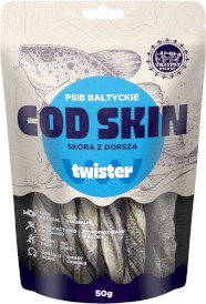 TRZYPSY Psie Bałtyckie Twister ze skóry Dorsza 50g - Zdjęcie nr 2