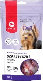 MACED Szaszłyczki Kaczka Ryba Przysmak małego psa 60g - Zdjęcie główne
