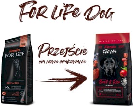 FITMIN Dog For Life Beef / Rice Wołowina Ryż 12kg - Zdjęcie nr 2
