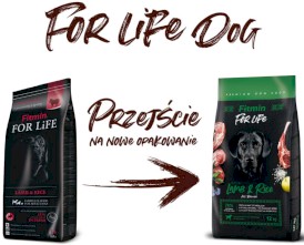 FITMIN Dog For Life Lamb / Rice Jagnięcina Ryż 12kg - Zdjęcie nr 2
