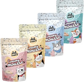 MR.BANDIT Creamy Mousse Mus Kurczak Krewetki dla kota 60g - Zdjęcie nr 2