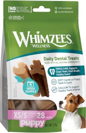 WHIMZEES Puppy XS/S Gryzaki dentystyczne dla szczeniąt 28szt - Zdjęcie główne