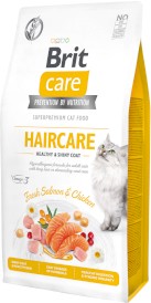 BRIT CARE Cat GF Adult HAIRCARE Łosoś Kurczak 7kg - Zdjęcie główne
