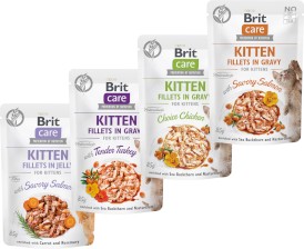 BRIT Care Cat GF KITTEN Salmon Łosoś Galaretka 85g