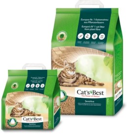 CAT'S BEST Sensitive Żwirek drewniany 8l - 2,9kg - Zdjęcie nr 2
