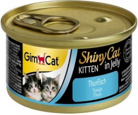 GIMCAT Shiny Cat Kiiten Tuna Tuńczyk dla kociąt 70g - Zdjęcie główne
