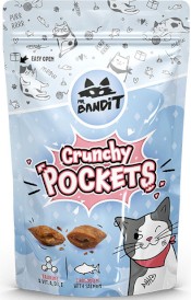 MR.BANDIT Crunchy Pockets z Łososiem dla kota 40g - Zdjęcie główne