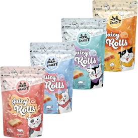 MR.BANDIT Juicy Rolls Krokieciki z Łososiem dla kota 40g - Zdjęcie nr 2