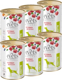 4VETS Natural ALLERGY dla psa z alergią 6x400g - Zdjęcie główne