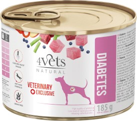 4VETS Natural DIABETES dla psa z cukrzycą 185g - Zdjęcie nr 2
