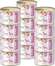 4VETS Natural DIABETES dla psa z cukrzycą 12x185g - Zdjęcie główne