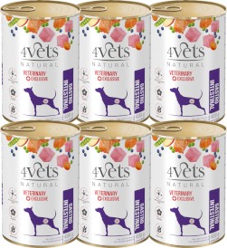 4VETS Natural GASTRO INTESTINAL dla psa 6x400g - Zdjęcie główne