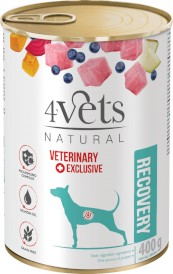 4VETS Natural RECOVERY dla psa 6x400g - Zdjęcie nr 2