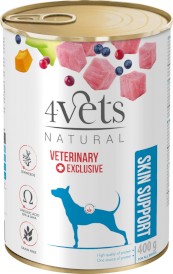 4VETS Natural SKIN SUPPORT dla psa 6x400g - Zdjęcie nr 3