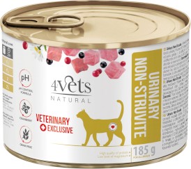 4VETS Natural URINARY NON STRUVITE dla kota 185g - Zdjęcie główne