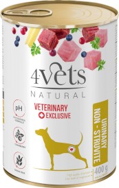 4VETS Natural URINARY NON STRUVITE dla psa 12x400g - Zdjęcie nr 2