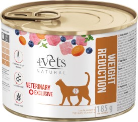4VETS Natural WEIGHT REDUCTION dla kota 185g - Zdjęcie nr 2