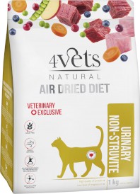 4VETS Natural URINARY NON STRUVITE suszona dla kota 1kg