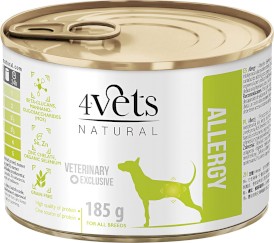 4VETS Natural ALLERGY dla psa z alergią 6x185g - Zdjęcie nr 2