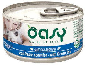 OASY Cat Caprice Mousse Kot Ocean Fish Ryby Oceaniczne 85g - Zdjęcie nr 2