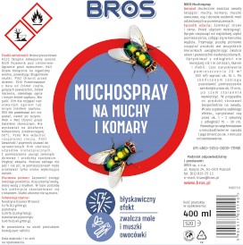 BROS Muchospray na muchy i komary 750ml - Zdjęcie nr 2