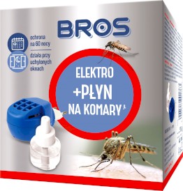 BROS Elektro + Płyn na komary *60 nocy*