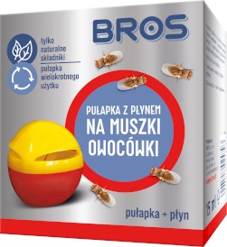 BROS Pułapka z płynem na muszki owocówki - Zdjęcie główne