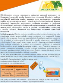 BROS Microbec Ultra Cytryna Preparat do szamb Saszetka 25g - Zdjęcie nr 3