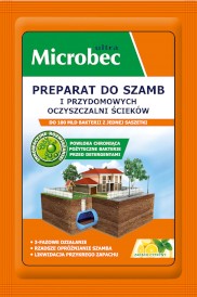 BROS Microbec Ultra Cytryna Preparat do szamb Saszetka 25g - Zdjęcie główne