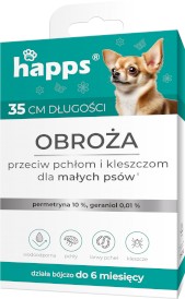 HAPPS Obroża przeciw pchłom i kleszczom dla psów małych - Zdjęcie nr 2