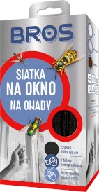 BROS Siatka na okno czarna 150 x 180cm - Zdjęcie główne