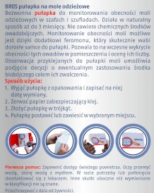 BROS Pułapka na mole odzieżowe 1szt. - Zdjęcie nr 2