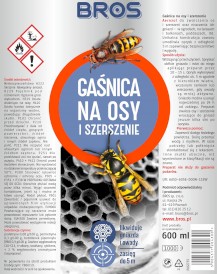 BROS Gaśnica na osy i szerszenie 600ml - Zdjęcie nr 2