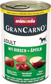 ANIMONDA Grancarno ADULT Jeleń Jabłko 400g - Zdjęcie główne