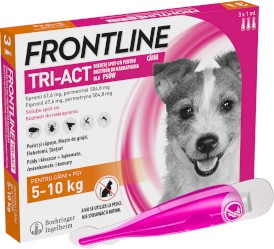 FRONTLINE TRI-ACT Spot-On S 5-10kg na kleszcze i owady 1szt. - Zdjęcie główne