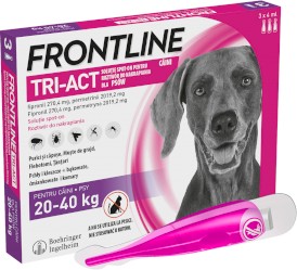 FRONTLINE TRI-ACT Spot-On L 20-40kg na kleszcze i owady 1szt.