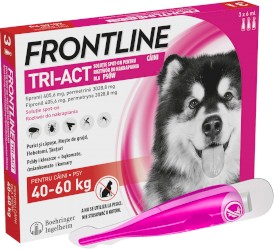 FRONTLINE TRI-ACT Spot-On XL 40-60kg na kleszcze i owady 3szt. - Zdjęcie główne