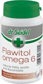 DR SEIDEL Flawitol Omega 6 Skóra sierść Witaminy psa 60tabl. - Zdjęcie główne