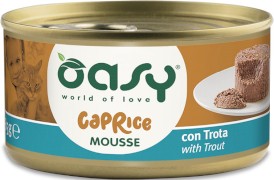 OASY Tasty Mousse Kot Trout Pstrąg 85g