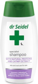 DR SEIDEL Szampon z kocimiętką dla kotów 220ml - Zdjęcie główne