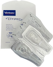 Virbac EFFIPRO Spot-On KOT Krople na kleszcze pchły 4szt. - Zdjęcie główne